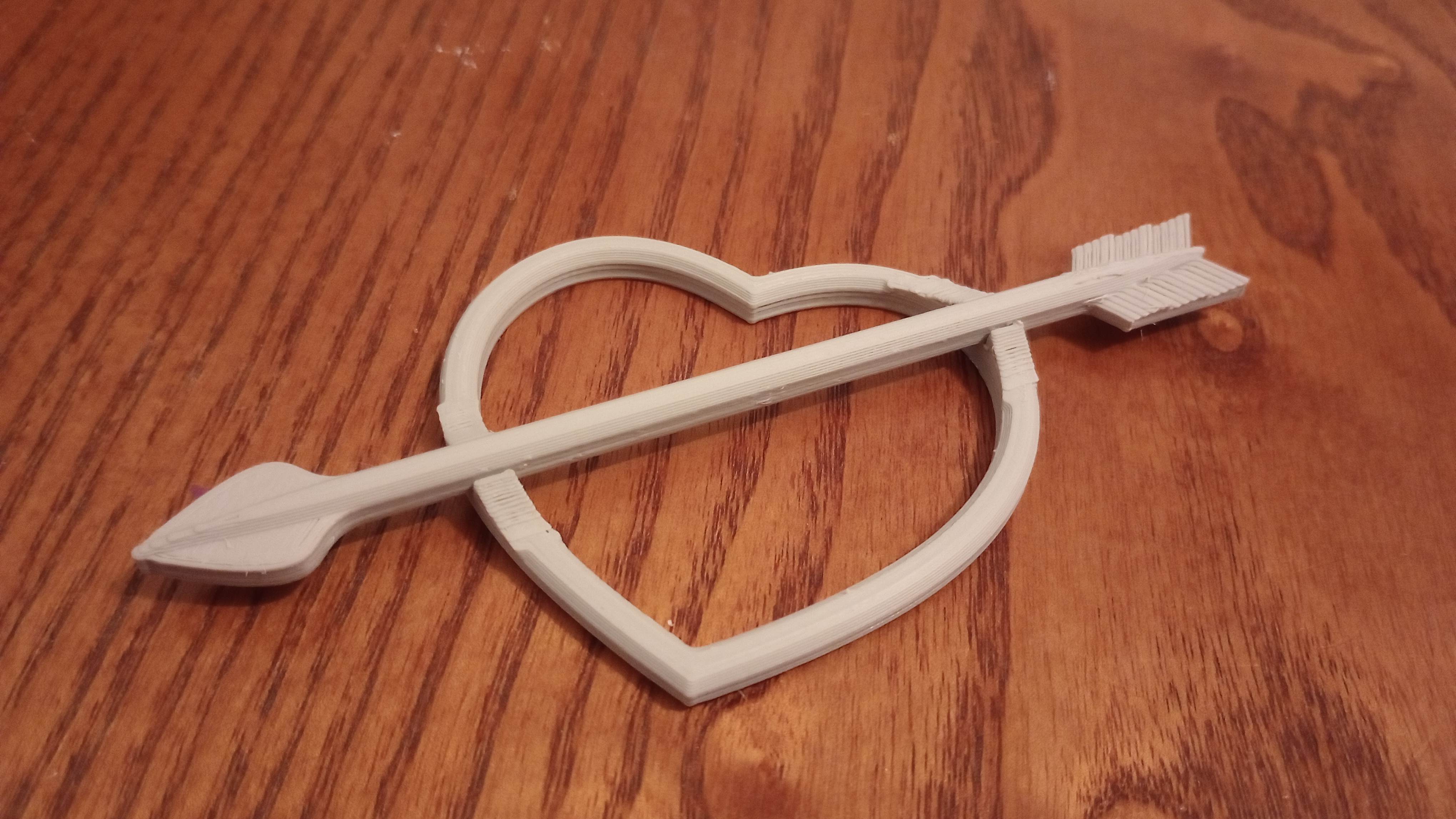 Cupid hair pin