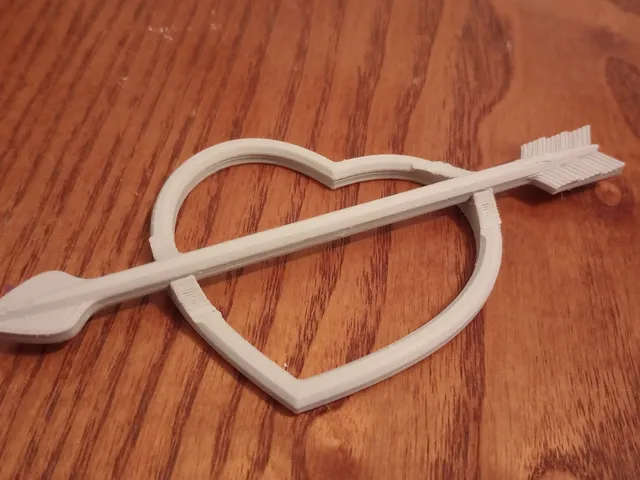 Cupid hair pin