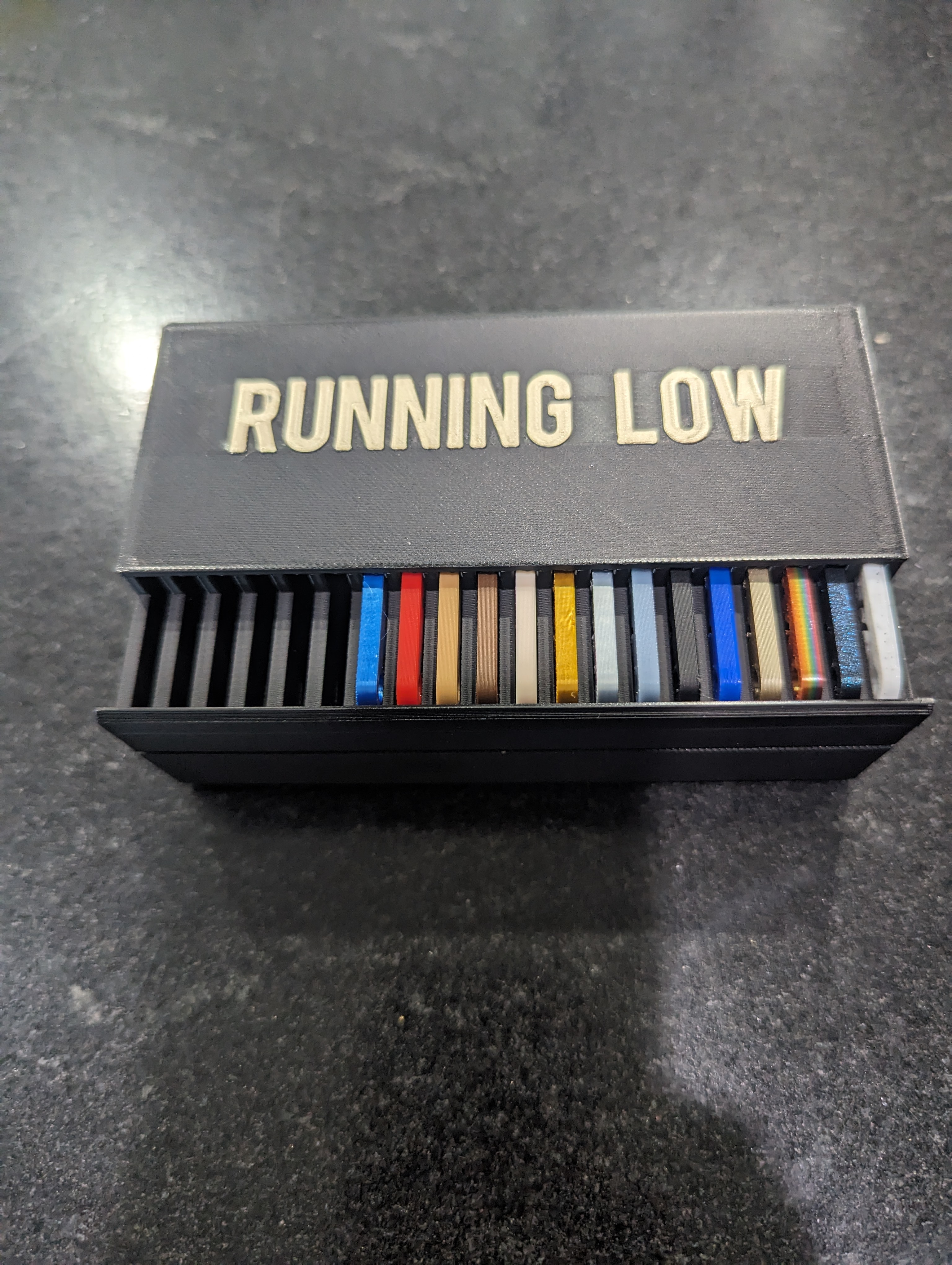 Ultimate Filament Swatch Box Lid