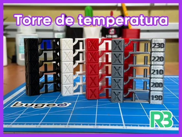 Torre de Temperatura para Pruebas de Materiales de Impresión 3D