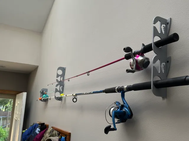 Fishing Rod Wall Hanger