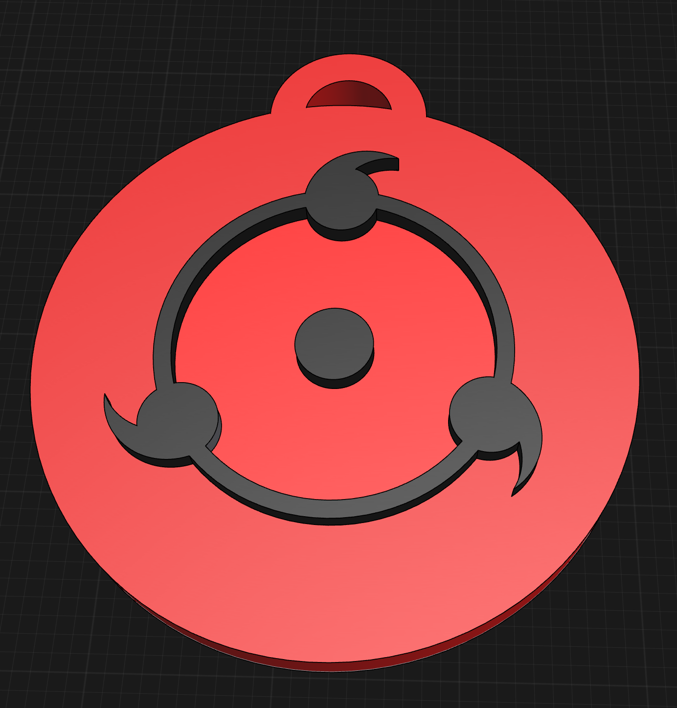 Tomoe Sharingan Keychain By Killerz Download Free Stl Model Printables Com