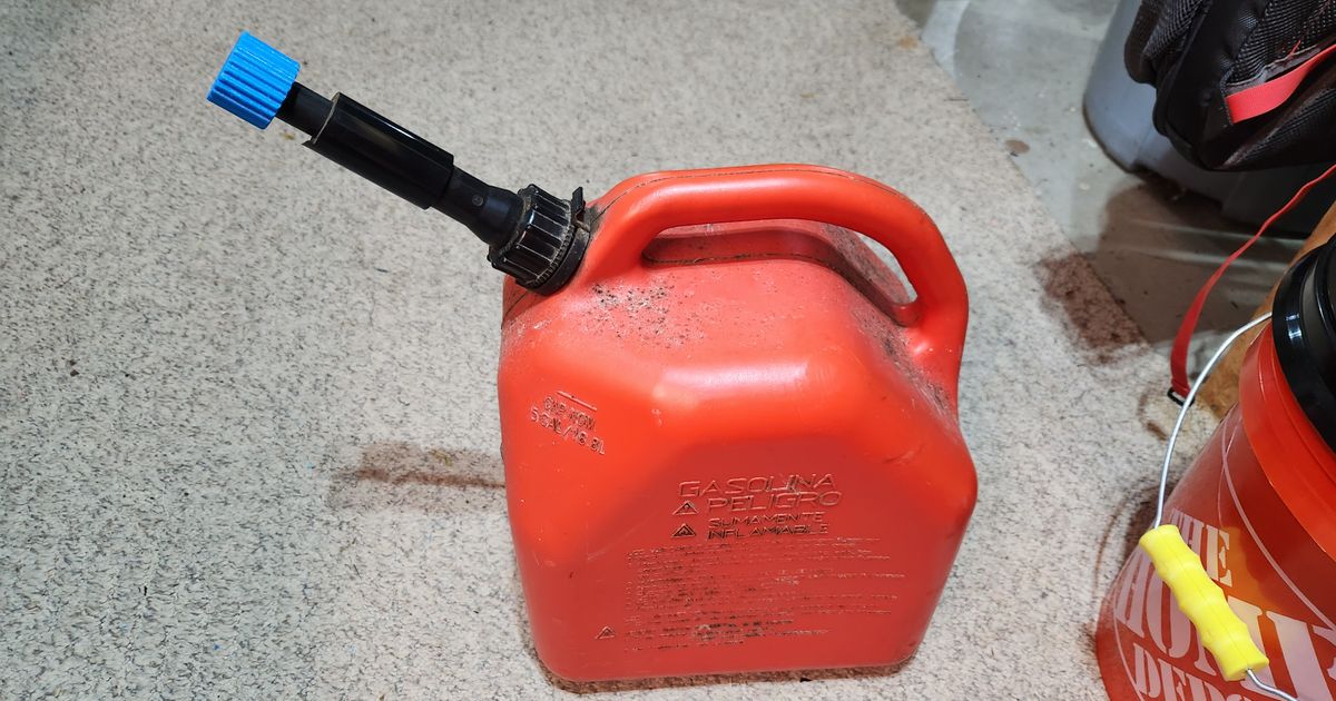 Gas Can Cap by Luce Download free STL model