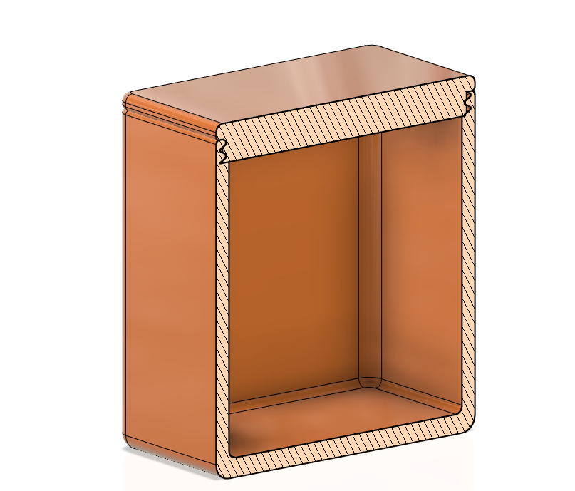 Miniatura 3 do modelo 3D Rectangle Storage Container