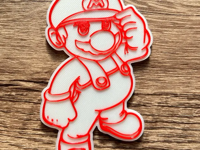 Super Mario Magnet (8x3mm magnet)