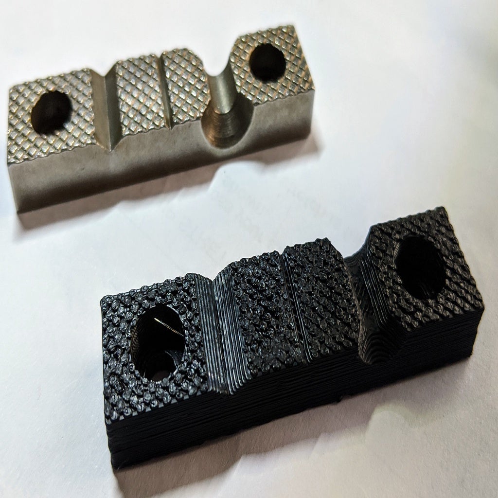 Jaws for Harbor Freight 21/2" Table Vise by jepler Download free STL