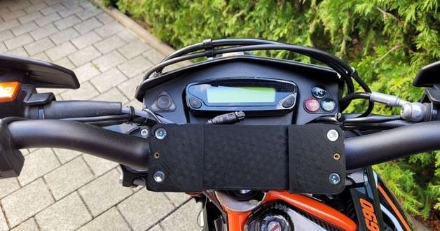 KTM SMC-R mount for TomTom Rider by Joerg Ehrhardt | Download free STL ...