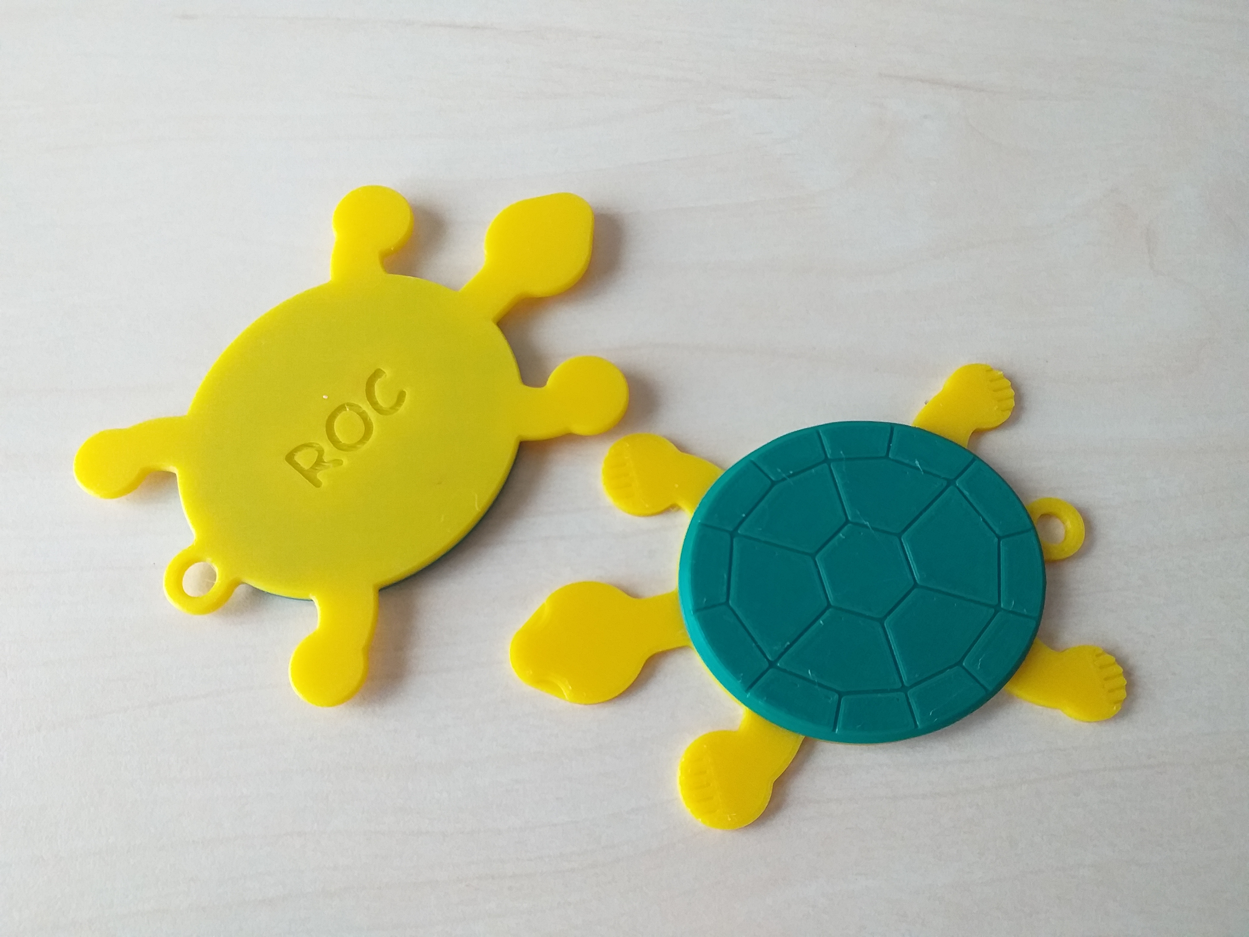 Miniatura 3 do modelo 3D Turtle keychain