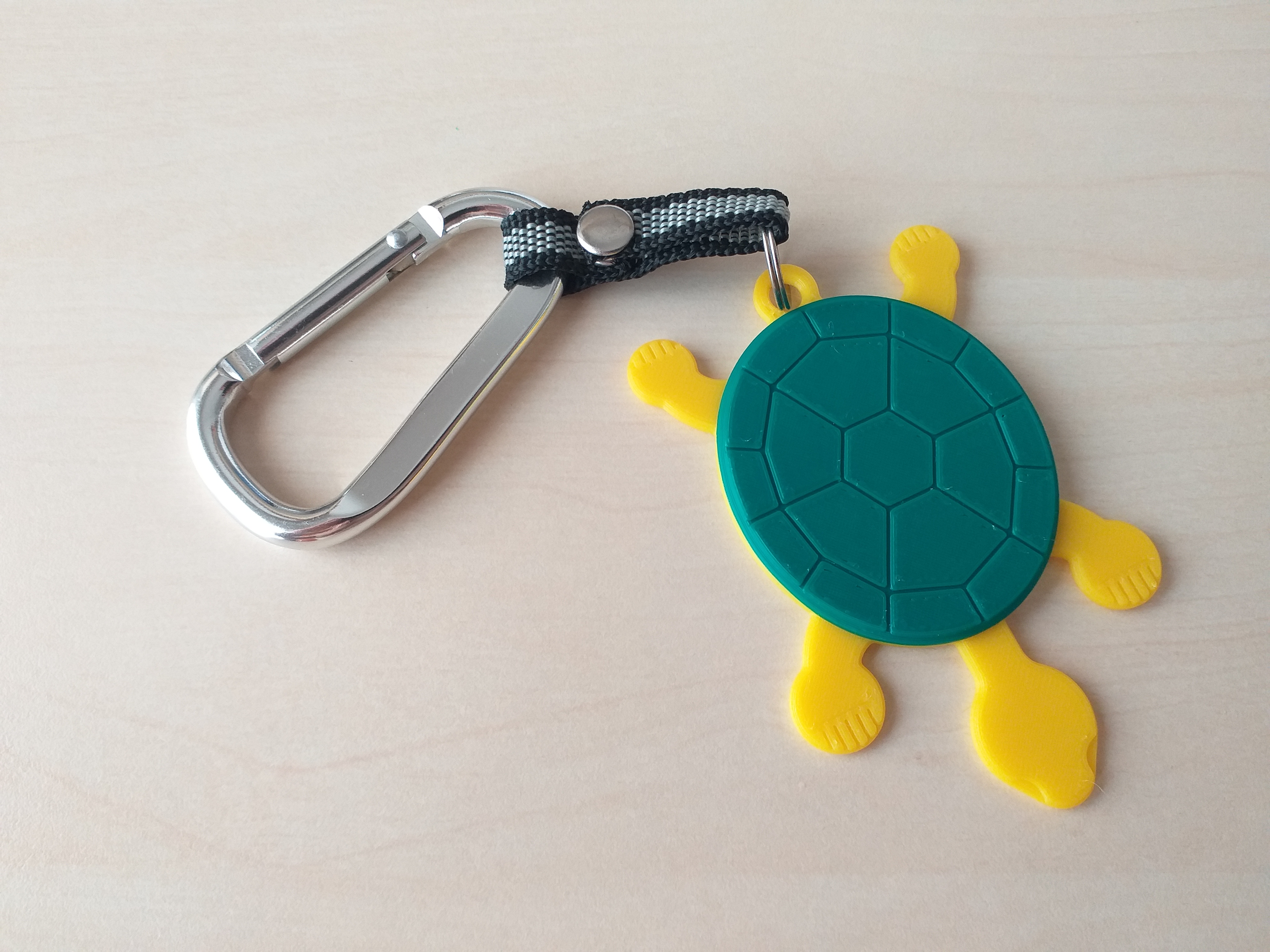 Turtle keychain