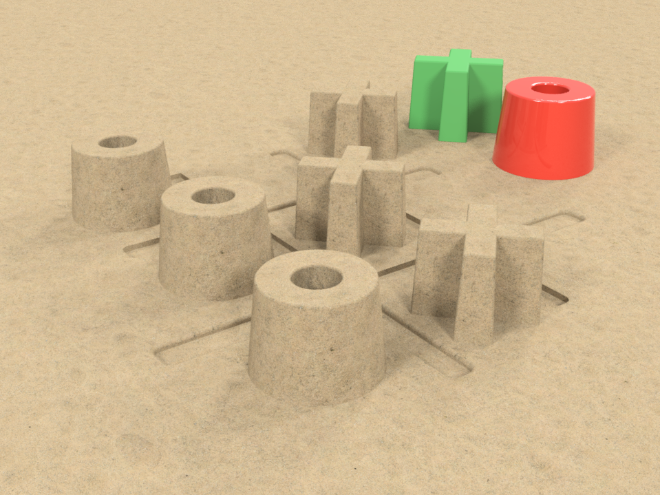 Tic-Tac-Toe molds