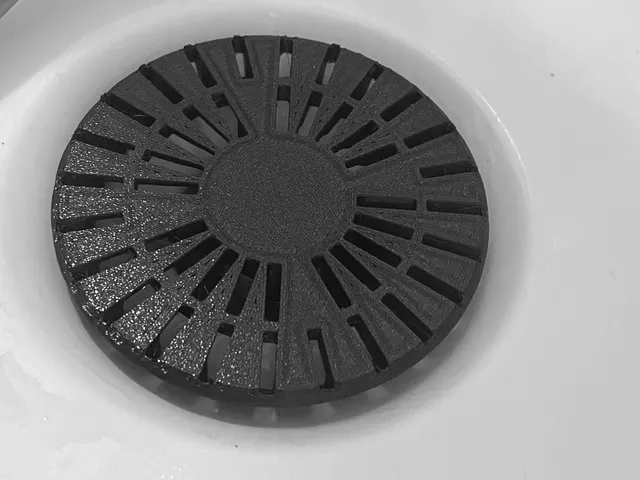 High flow bathtub drain strainer hair catcher