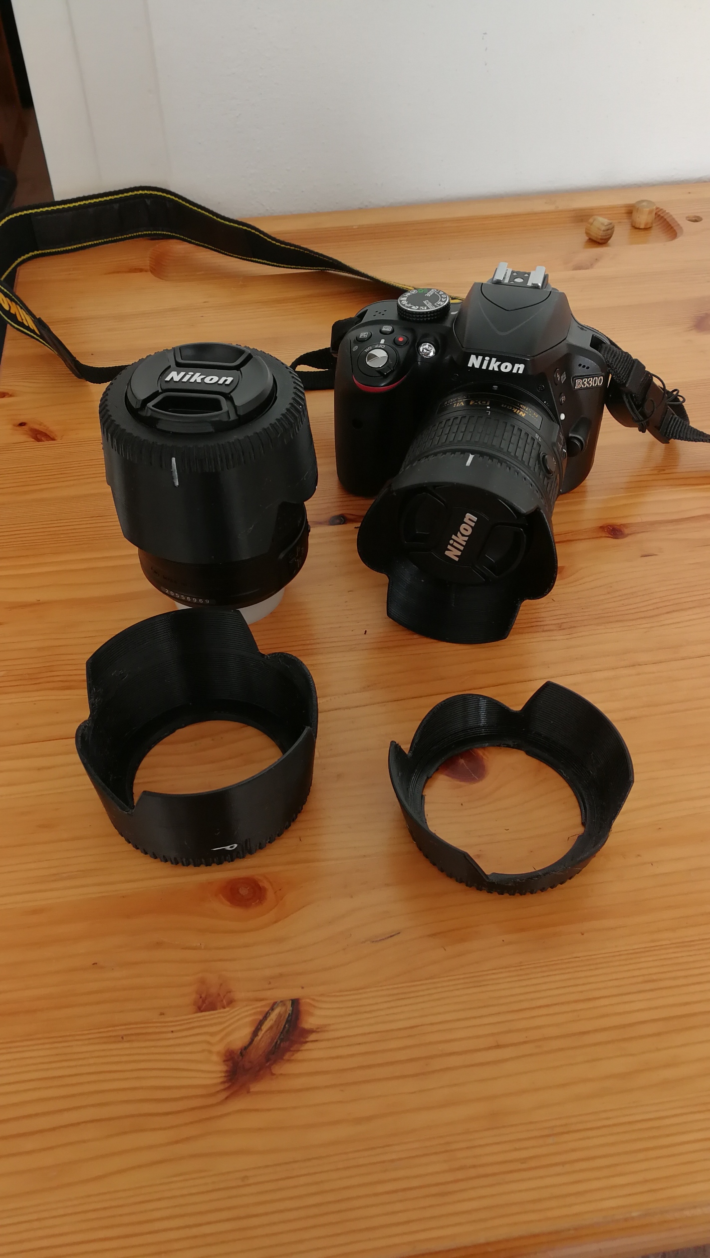 Nikon HB34 Lens hood by Francisco "BlackHellHound1" Download free