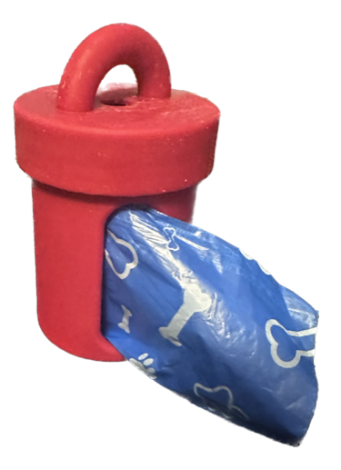 Dog poo bag dispenser