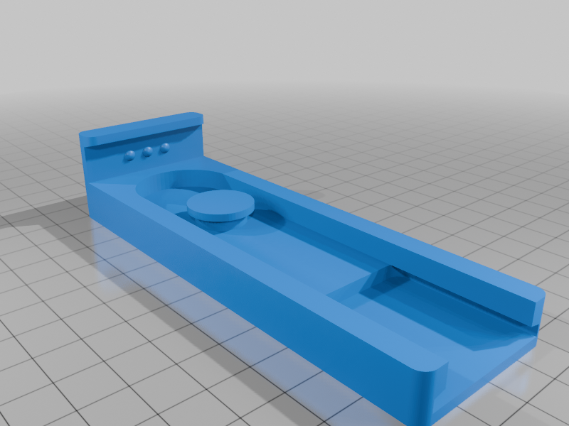 Miniatura 6 do modelo 3D CD Wall Display Mount