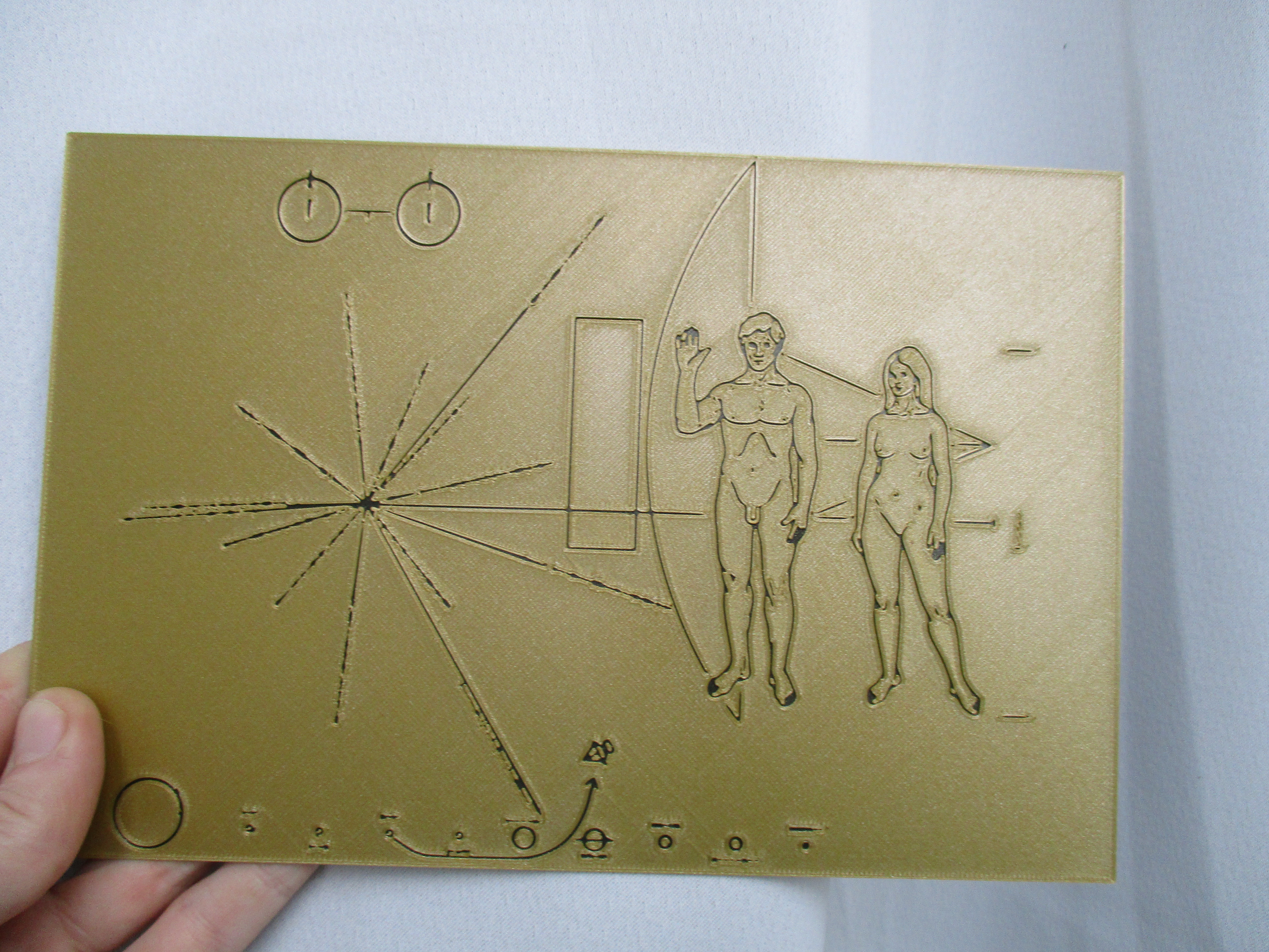 PIONEER Plaque (1972 & 1973) - Message to the Universe