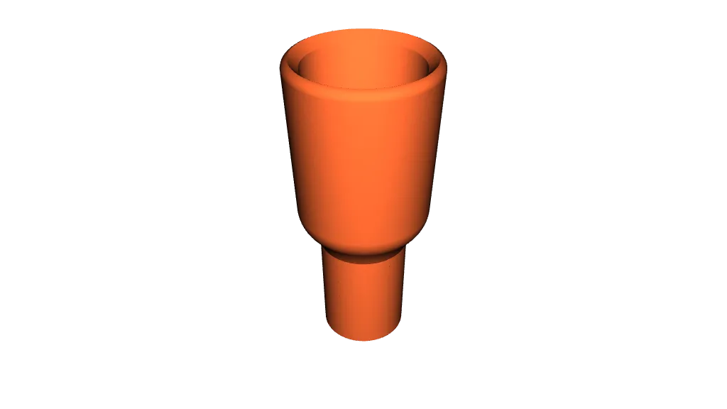 14mm-18mm bowl adapter by Liamx1099 | Download free STL model ...