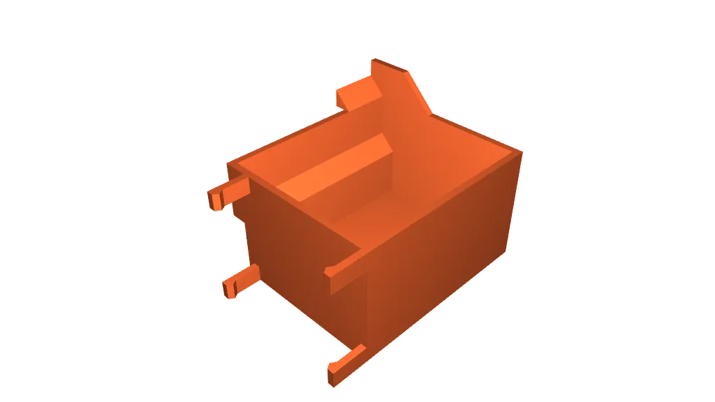 purge bucket for ender 3 s1 pro by wannes depuydt | Download free STL