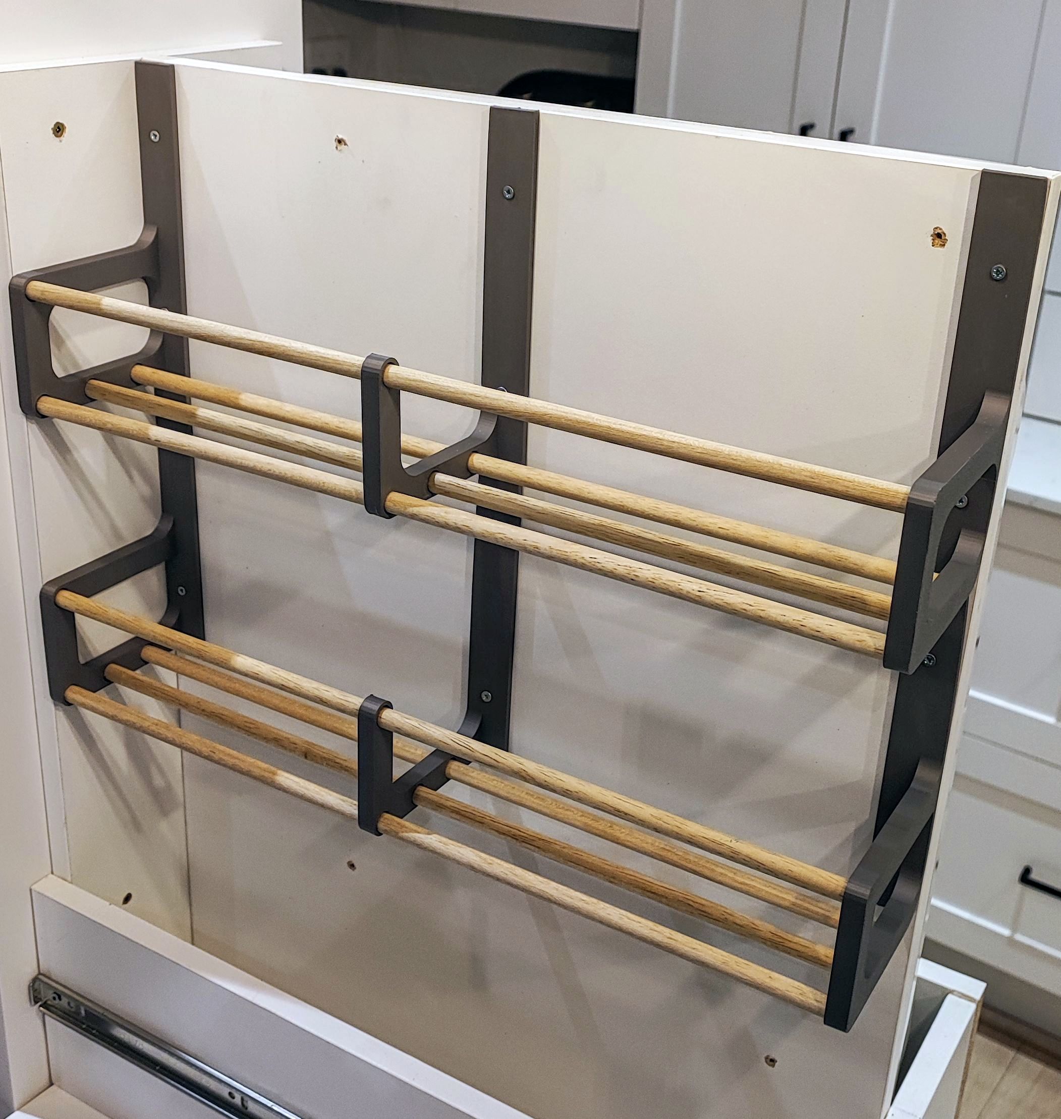 Spice Rack / Lightweight shelf made with dowel rods by dbw_dad