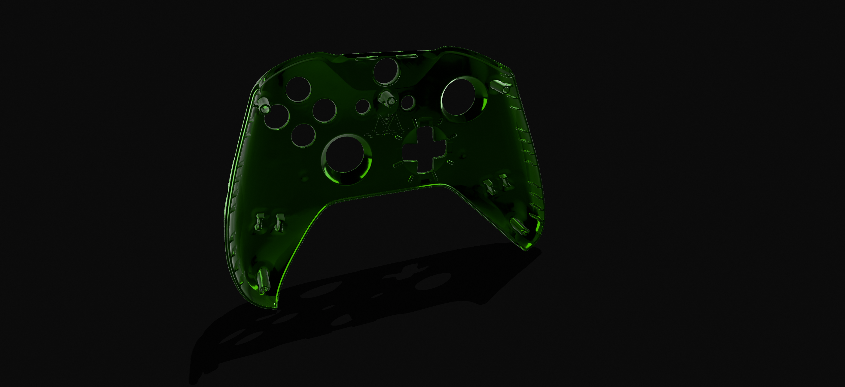 Miniatura 2 do modelo 3D Xbox one controller Dragonscale mod