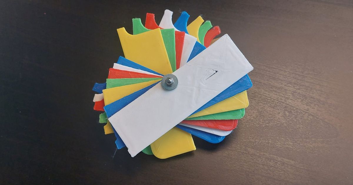 Radius gauge set by ErnumseTremWege Download free STL model