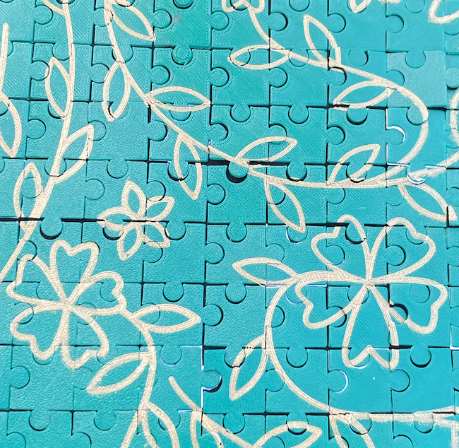 empty, open 10x10 puzzle