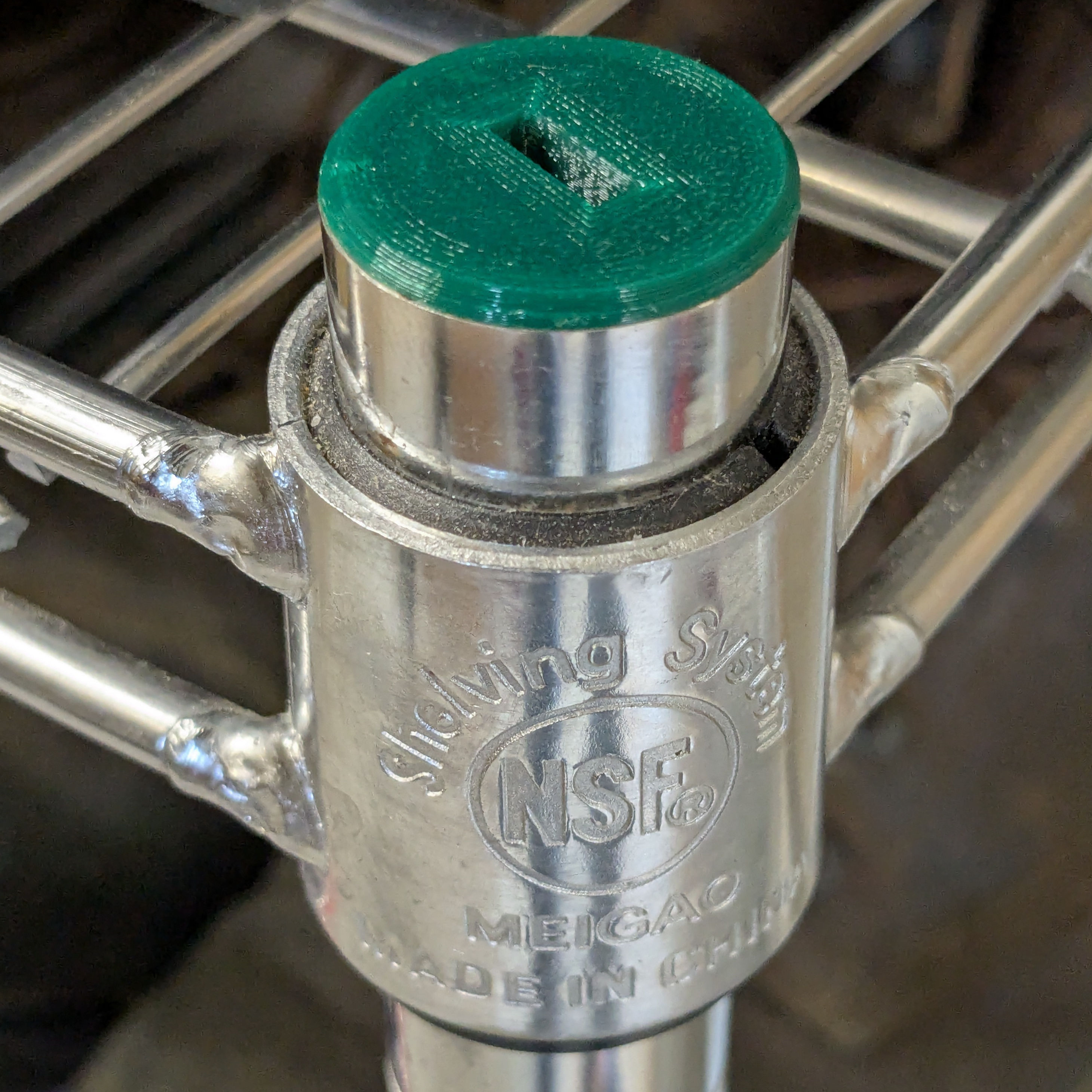 NSF Shelving System Screw Plug