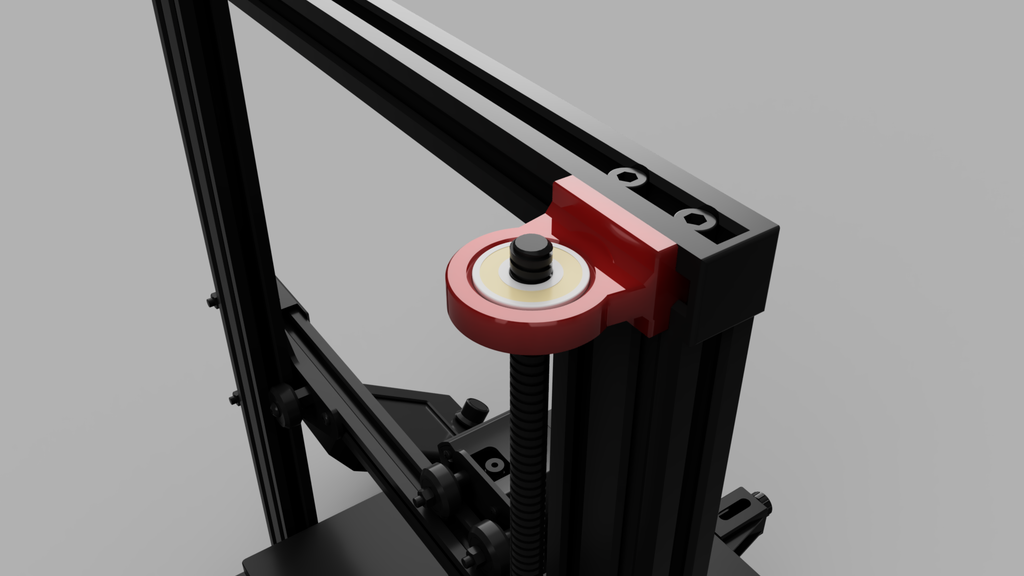 Ender3v2 Anti Wobble Z-Spindel Halterung