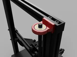 Ender 3 / CR-10 Snap On Led Strip Mount by Luke's 3D, Download free STL  model