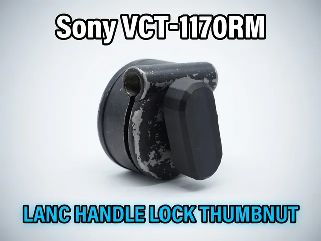 Sony VCT-1170RM tripod - Head Side Thumbnut (LANC Handle Lock)