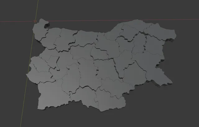 Map of Bulgaria