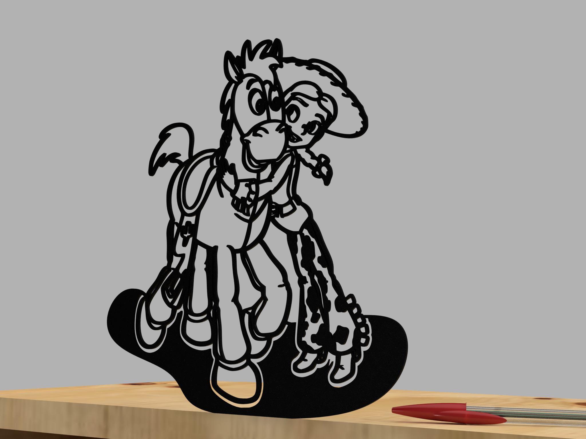 Jessie &amp; Bullseye by Joe | Download free STL model | Printables.com