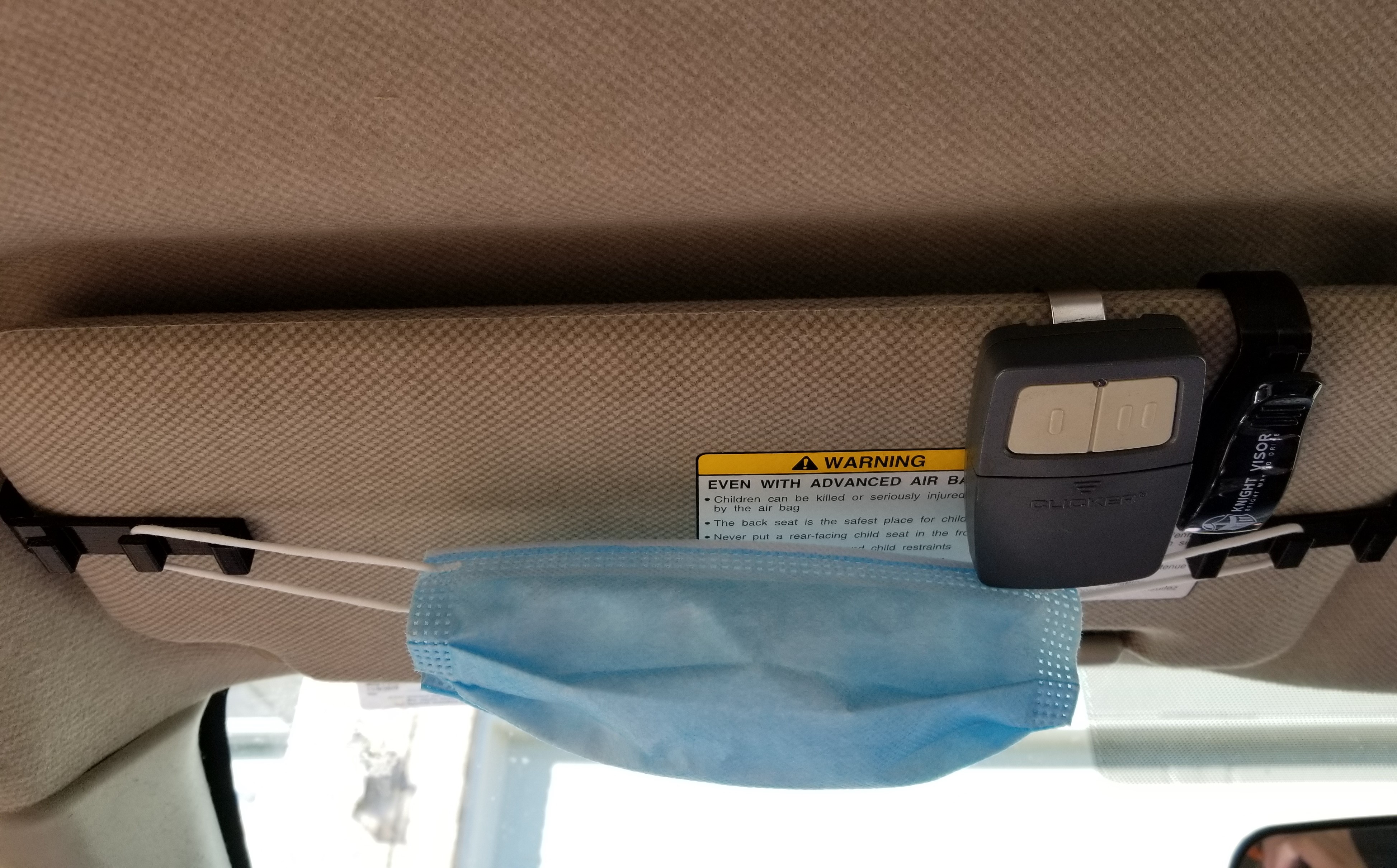 Mask Visor Clip