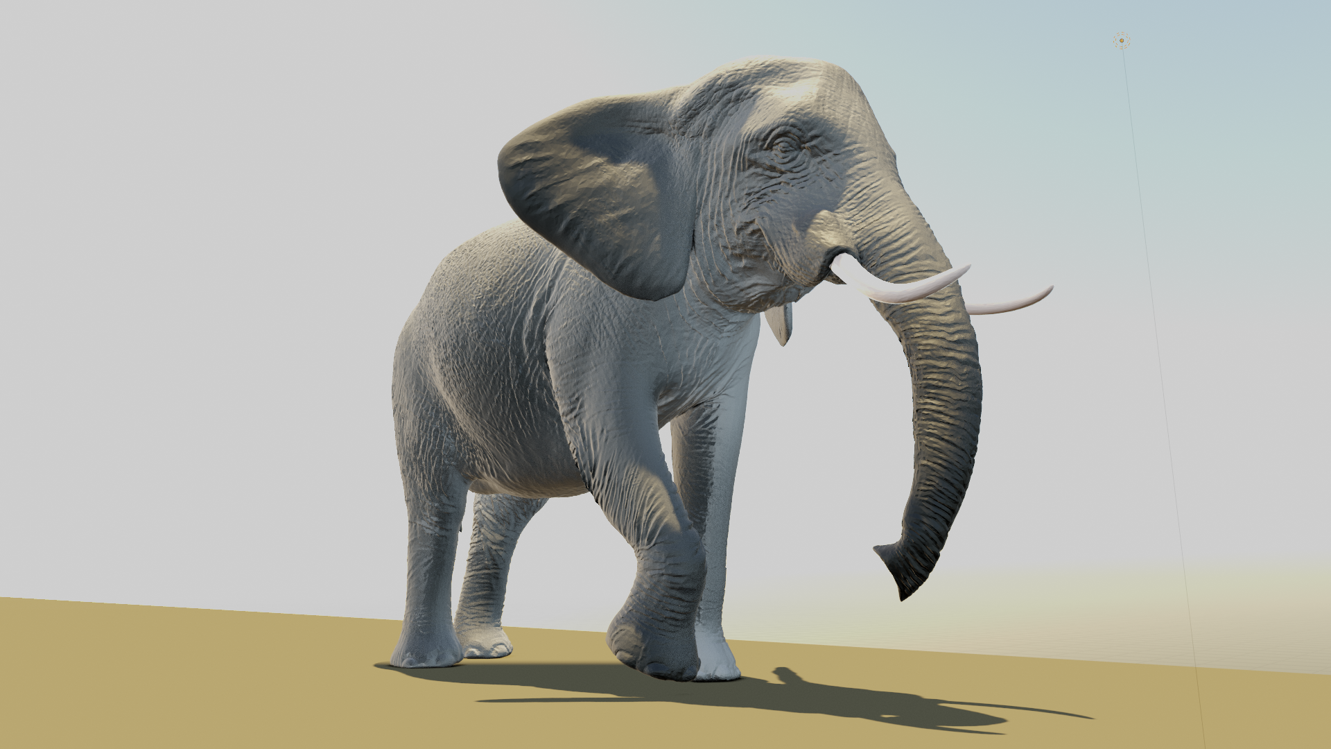 Elephant - high detail