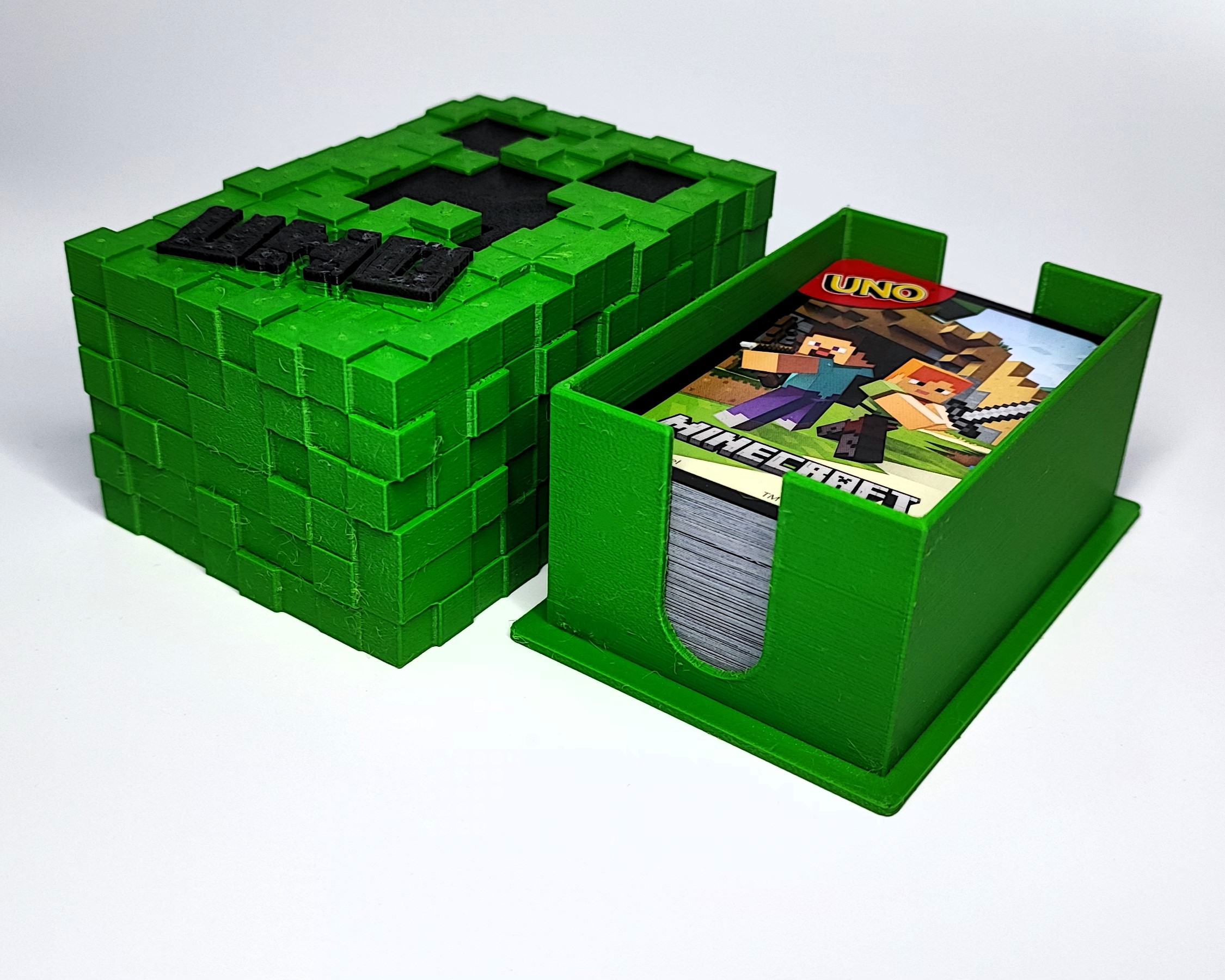 Minecraft Uno card box (parametric) por ERiK004 | Descargar modelo STL ...