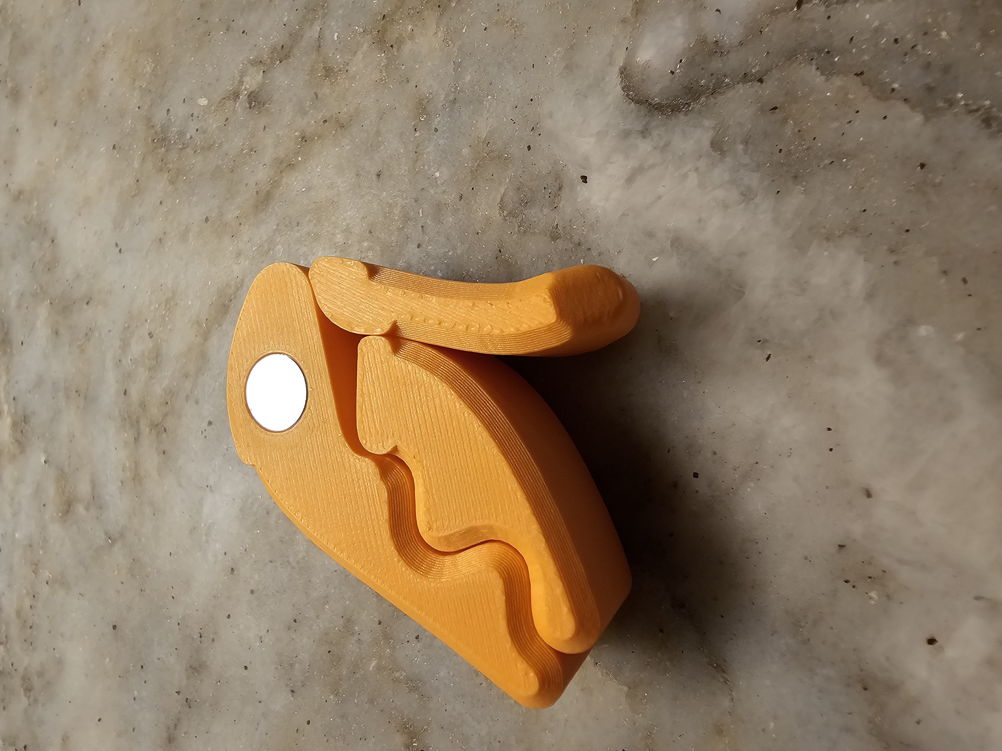 Cam Lock Bag Clip with 10x2 Magnet Impression