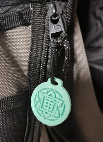 TSA zipper pull / keychain