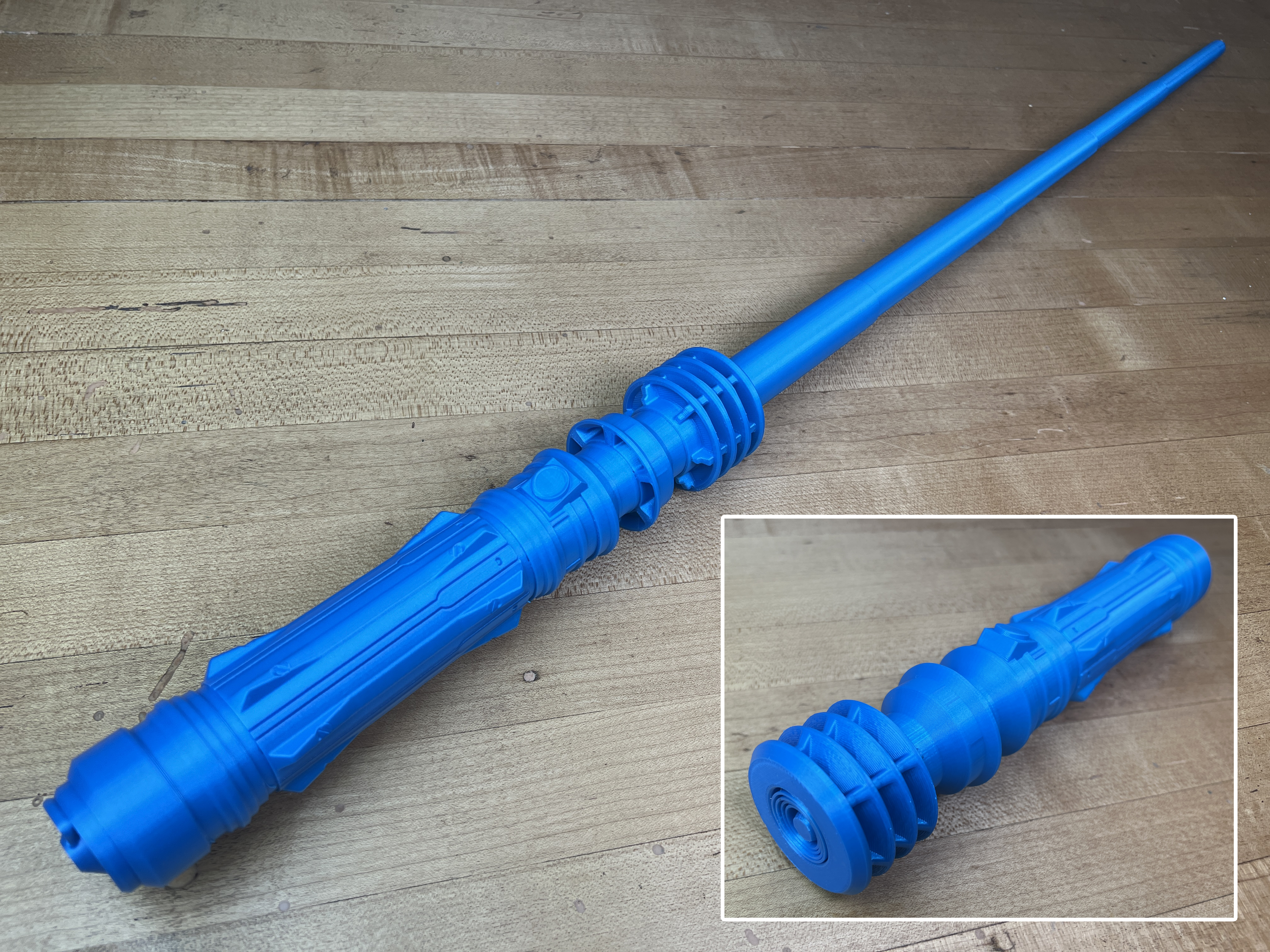 Leia’s Print-in-Place Collapsing Lightsaber
