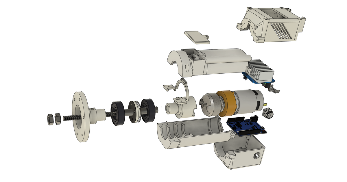 Force feedback steering wheel using a cordless drill by jasonwinfieldnz