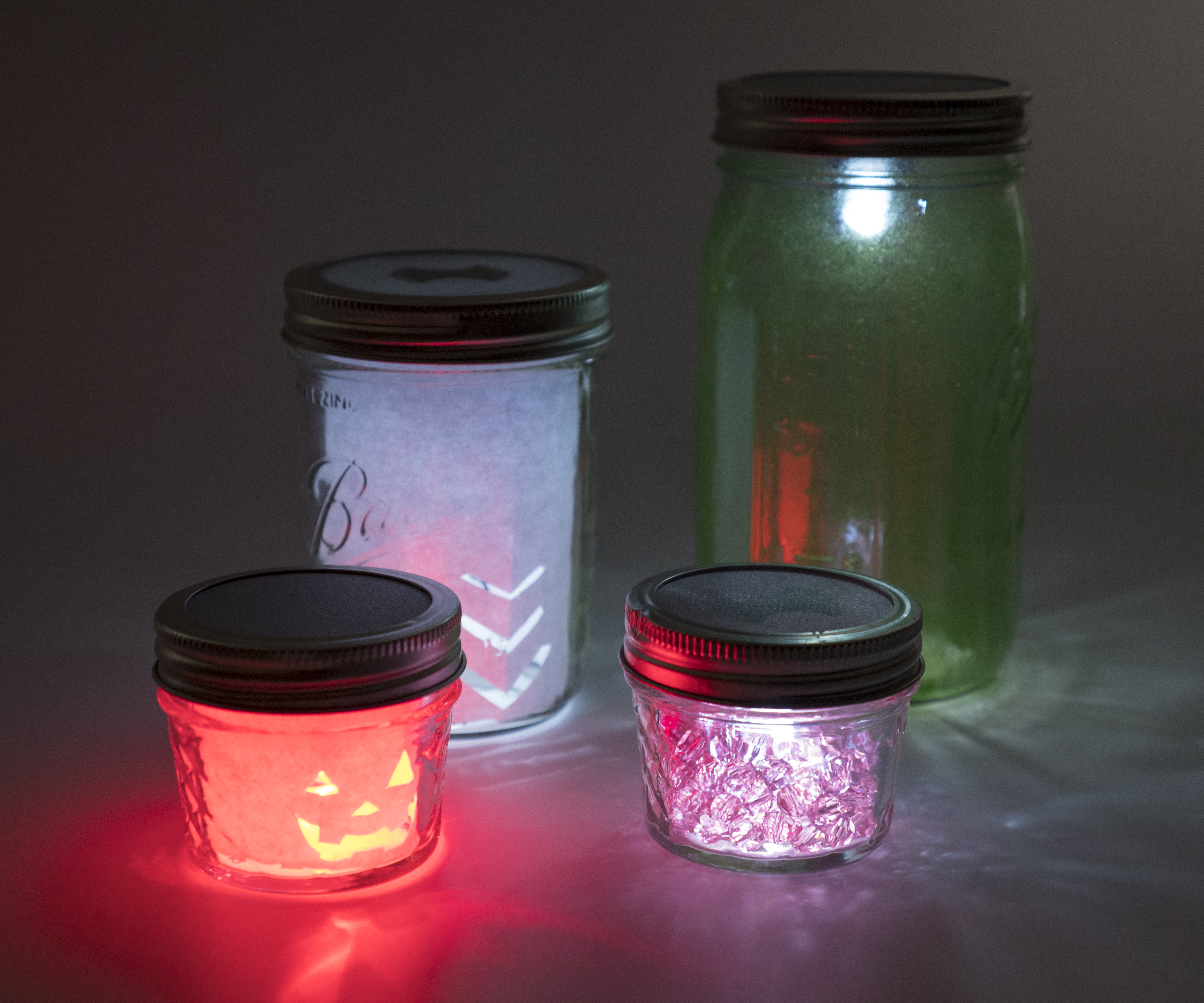 LED Mason Jar Lanterns