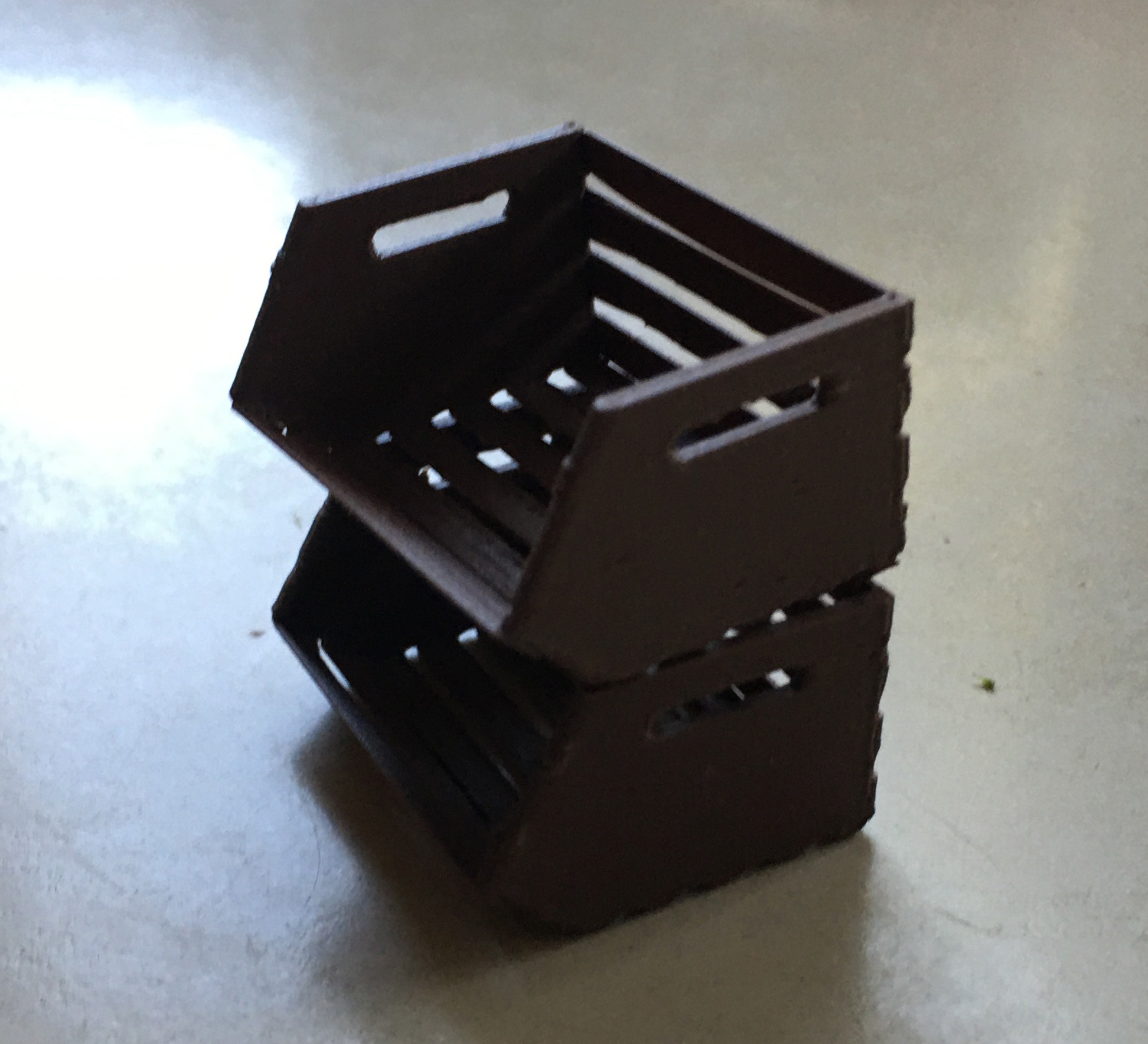 Mini Stacking Crate by Grossmiller | Download free STL model ...