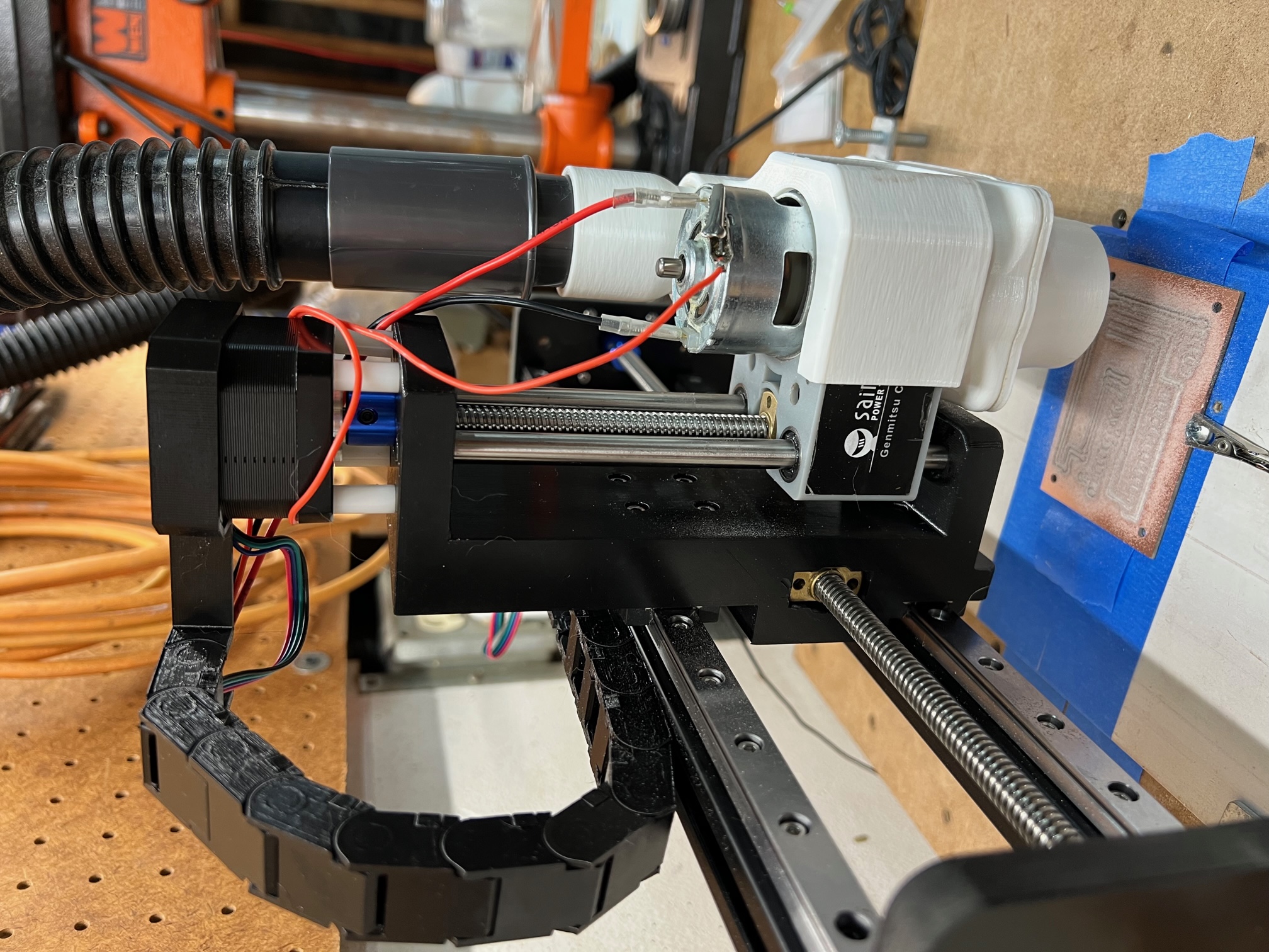 Z-Axis for 3018 Pro CNC - Linear bearings and expanded height by ...