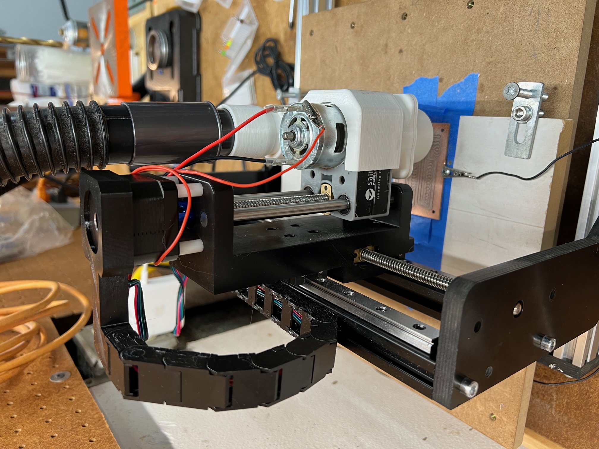 Z-Axis for 3018 Pro CNC - Linear bearings and expanded height by ...