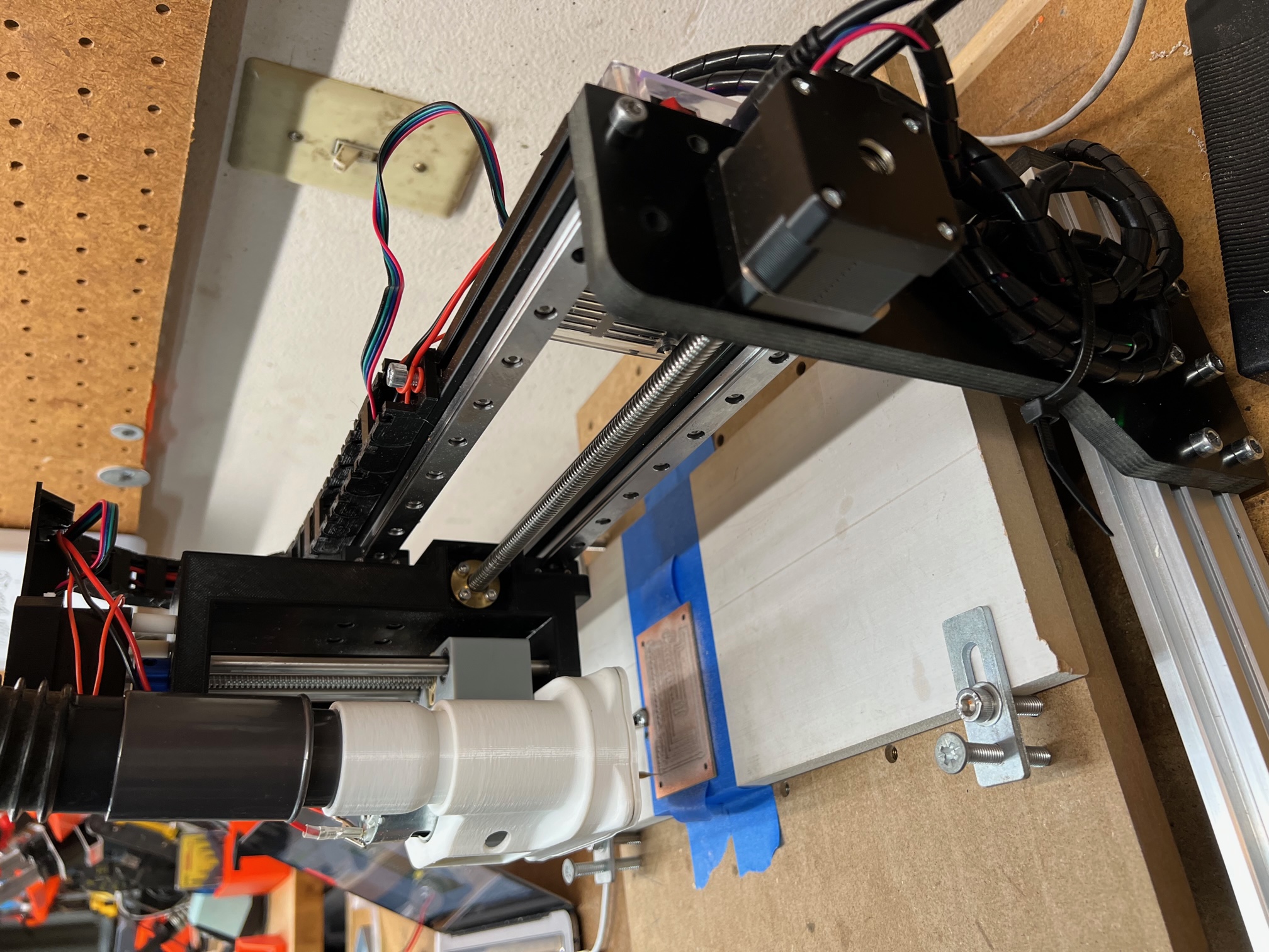 Z-Axis for 3018 Pro CNC - Linear bearings and expanded height by ...
