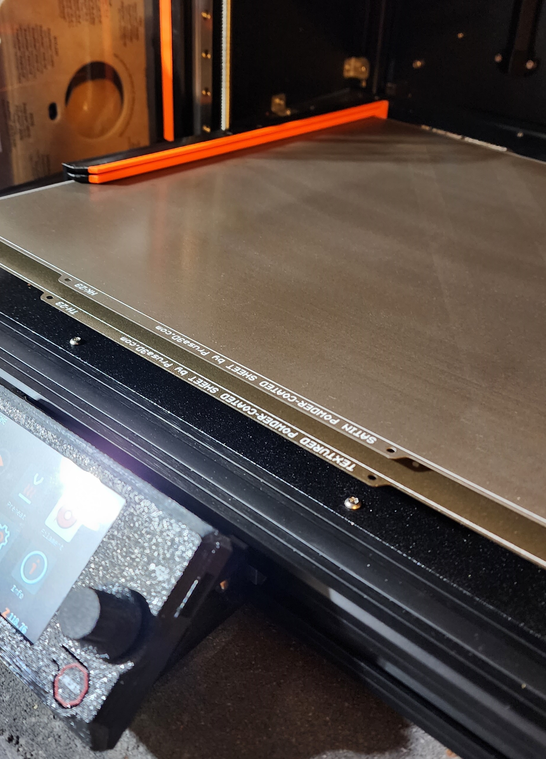 Prusa XL Integrated Steel Sheet Rack Holder no Supports Par prusa-xl-integrated-steel-sheet-rack-holder-no-supports-par
