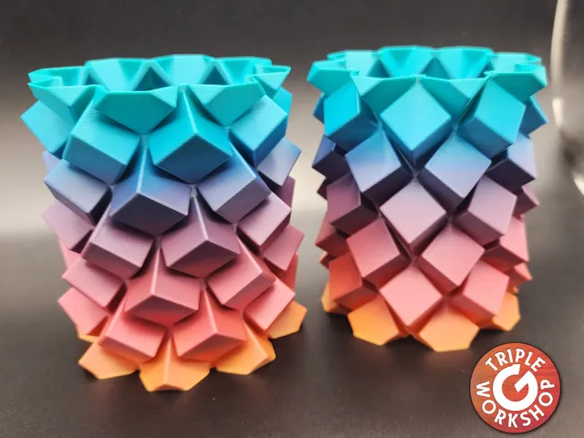 ◇ Sugar Cube Spiral Vases V2 ◇ Up/Down