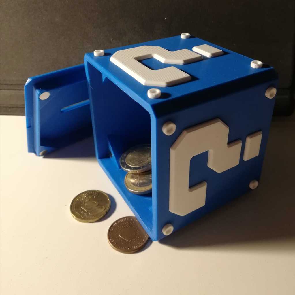 Mario Piggy bank (better printable)