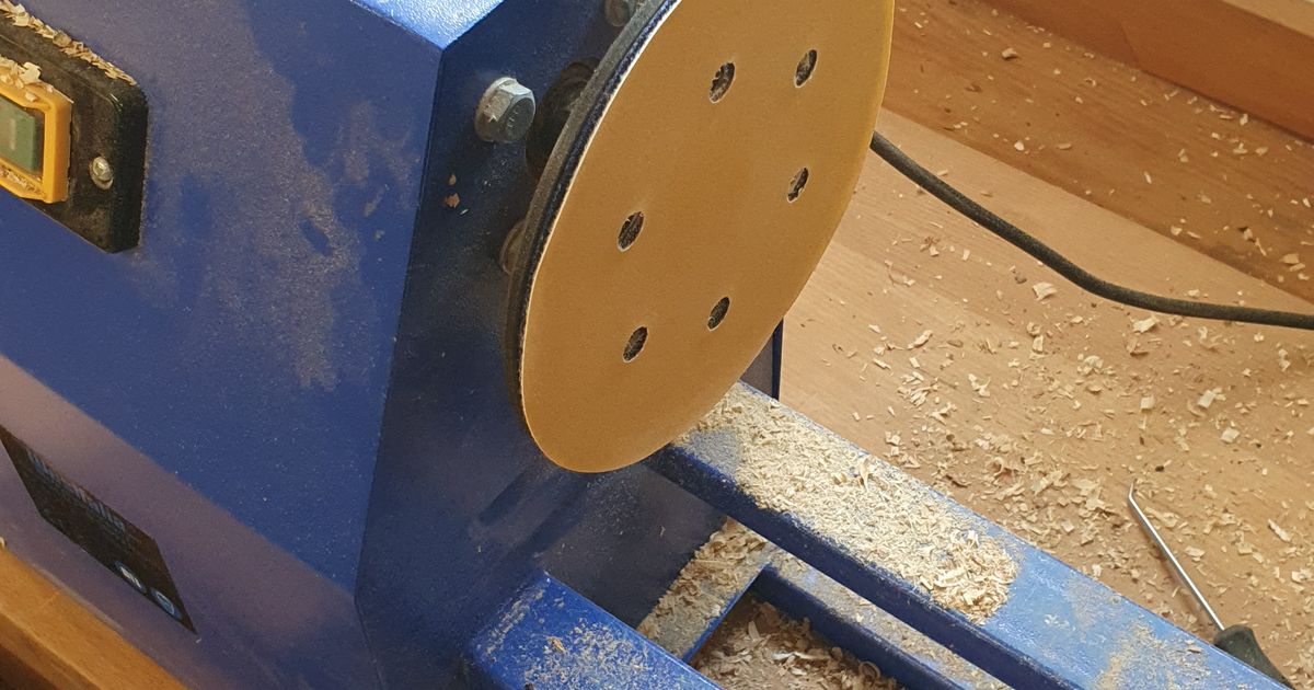Discsander Faceplate for Woodturning Lathe by lorsmeister Download