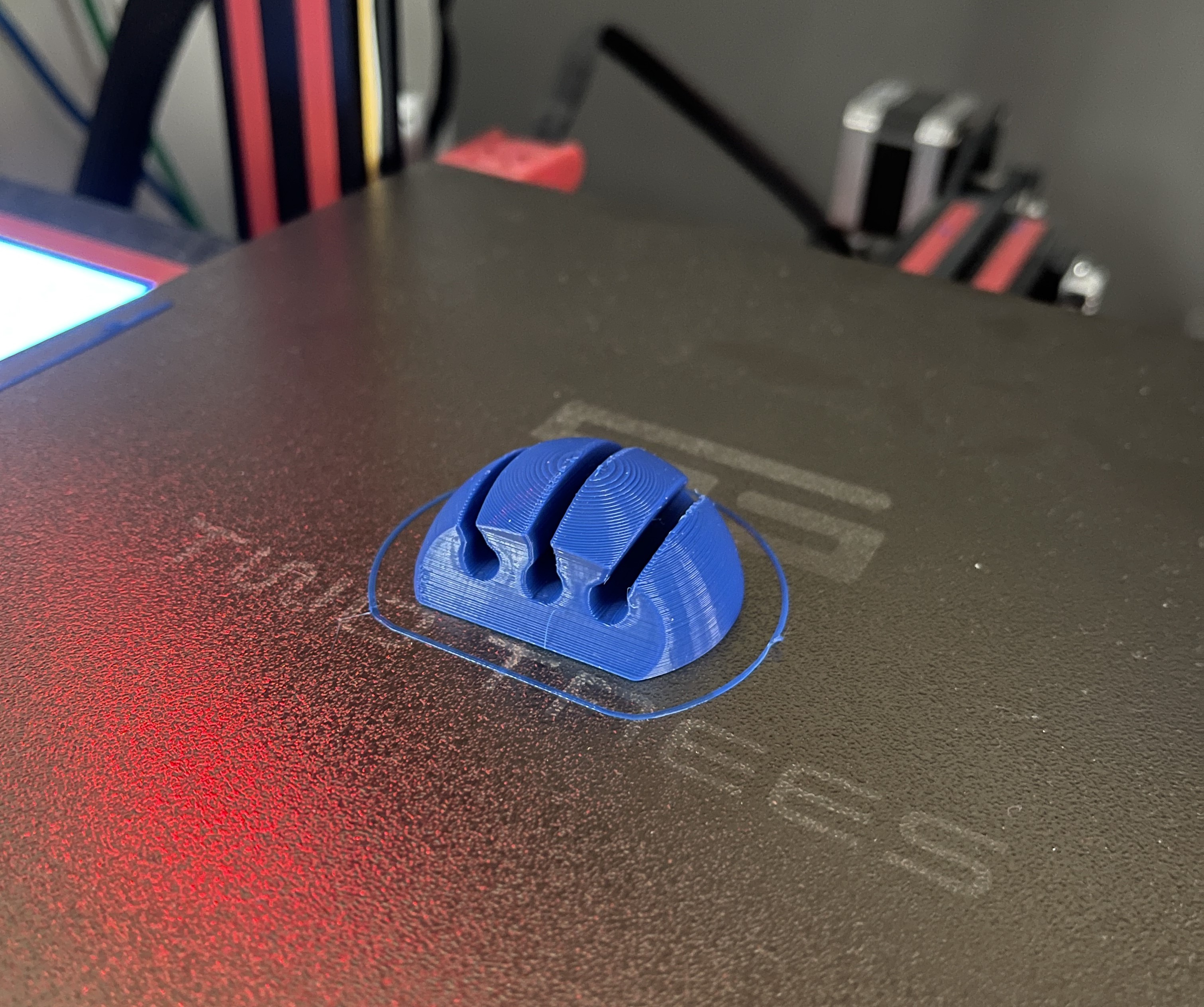 Small Cable manager for desks