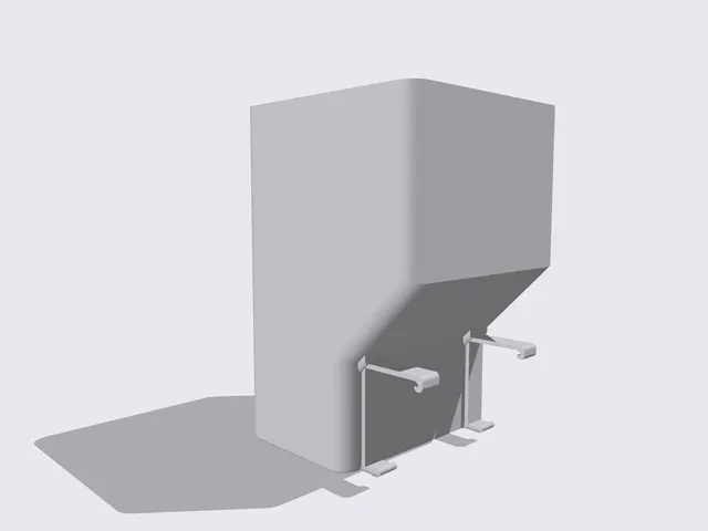 Voxelab Aquila clip on Trashcan