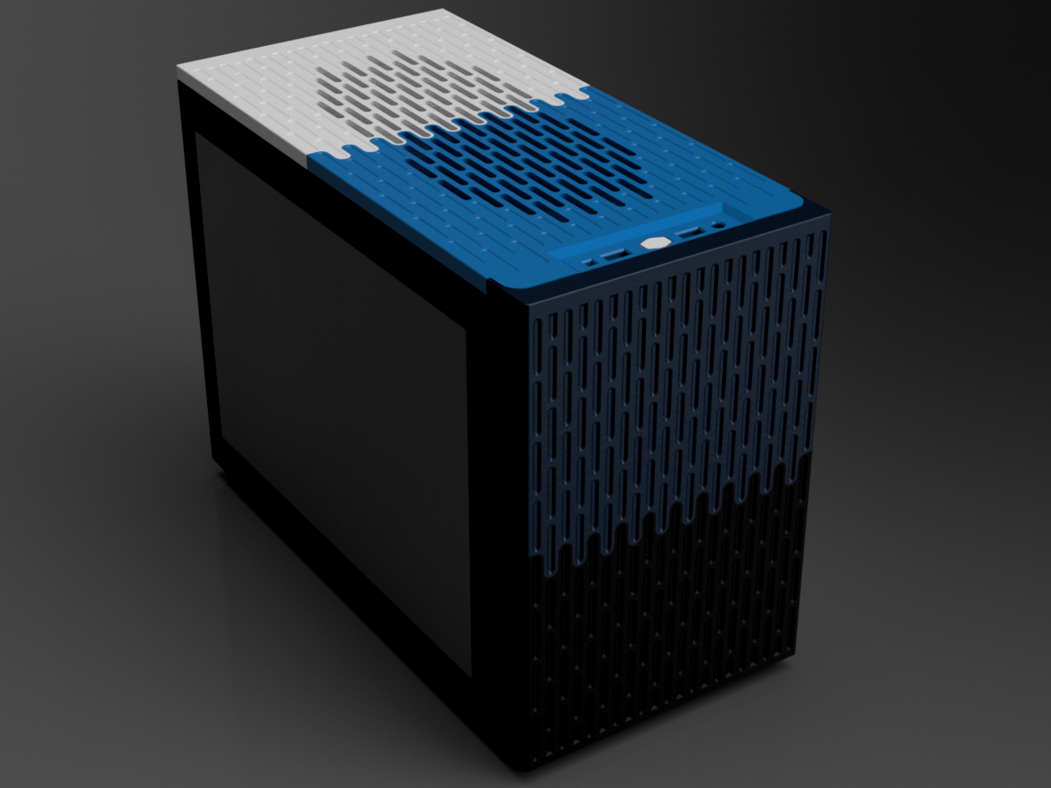 NR200 Custom Front Panel - Slotted — thumbnail 5